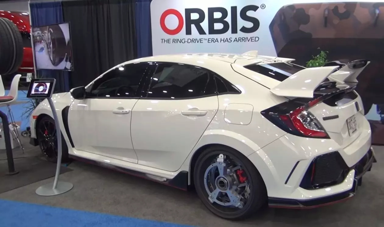 Hệ dẫn động vành đai Orbis, Honda Civic Type R