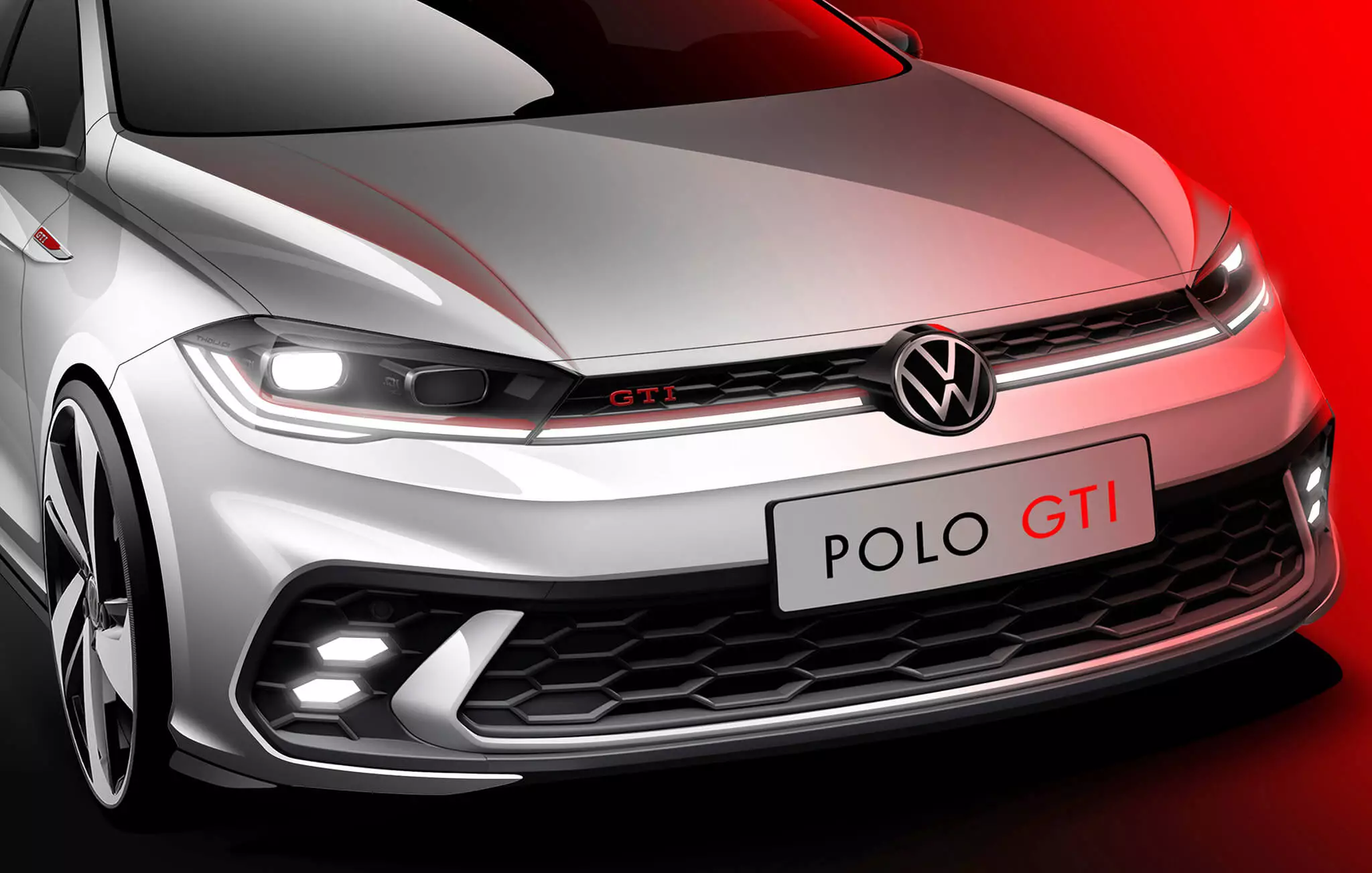 Volkswagen Polo GTI тизер