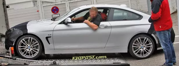 La BMW Série 4 Coupé se fait prendre sans trop de camouflage 10271_1