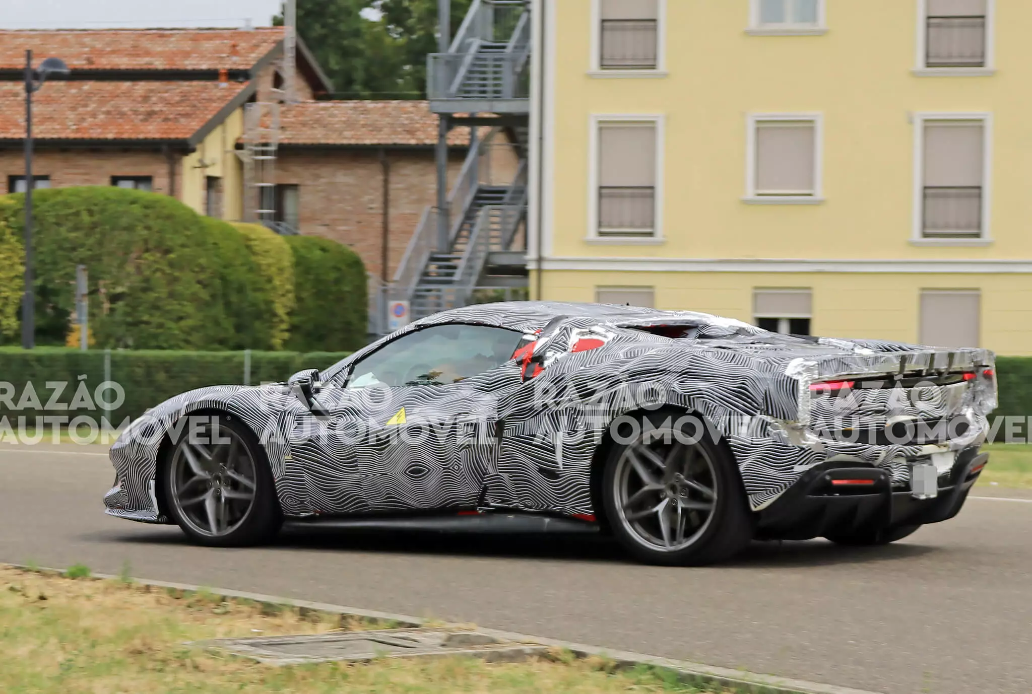 Ferrari 296 GTS spy photos