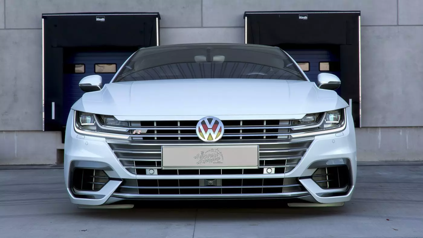 Volkswagen Arteon «jarrera» batu zen... Ados, gutxi gorabehera 10431_2