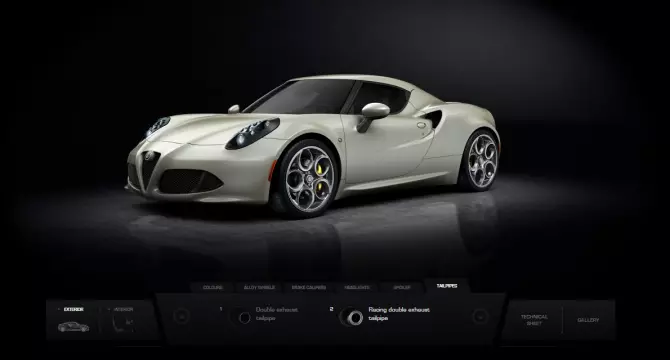 Alfa Romeo 4C - რიკარდო ნევესი