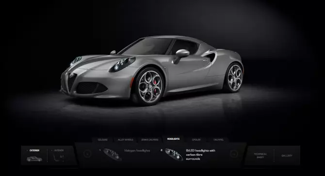 Alfa Romeo 4C - አና ሚራንዳ