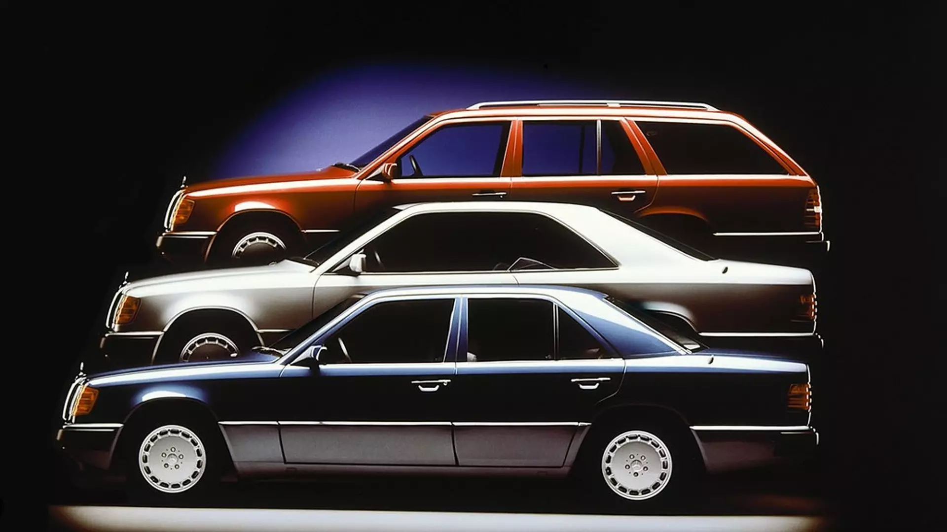 Mercedes-Benz W124, gamma completa