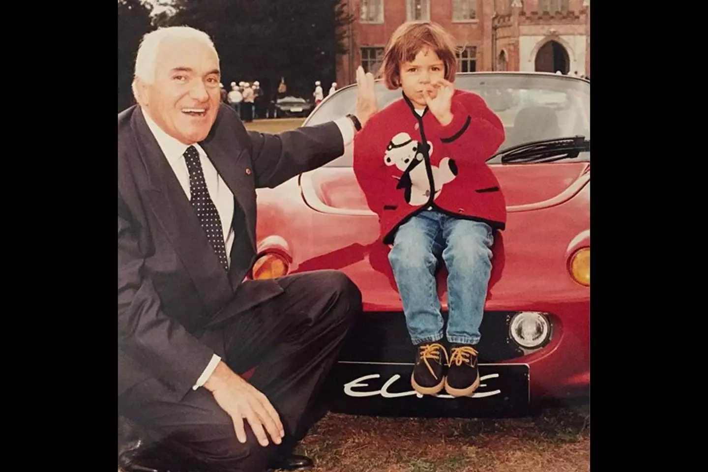 Elisa Artioli na Lotus Elise