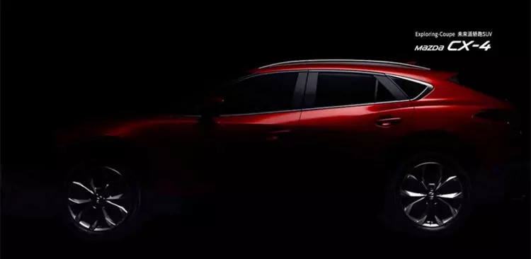 Mazda CX-4: Những hình ảnh mới về mẫu 