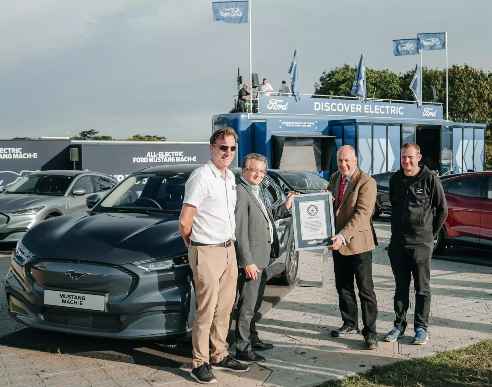 Mehr als 800 km mit Aufladung. Ford Mustang Mach-E stellt Effizienz-Weltrekord auf 1091_4