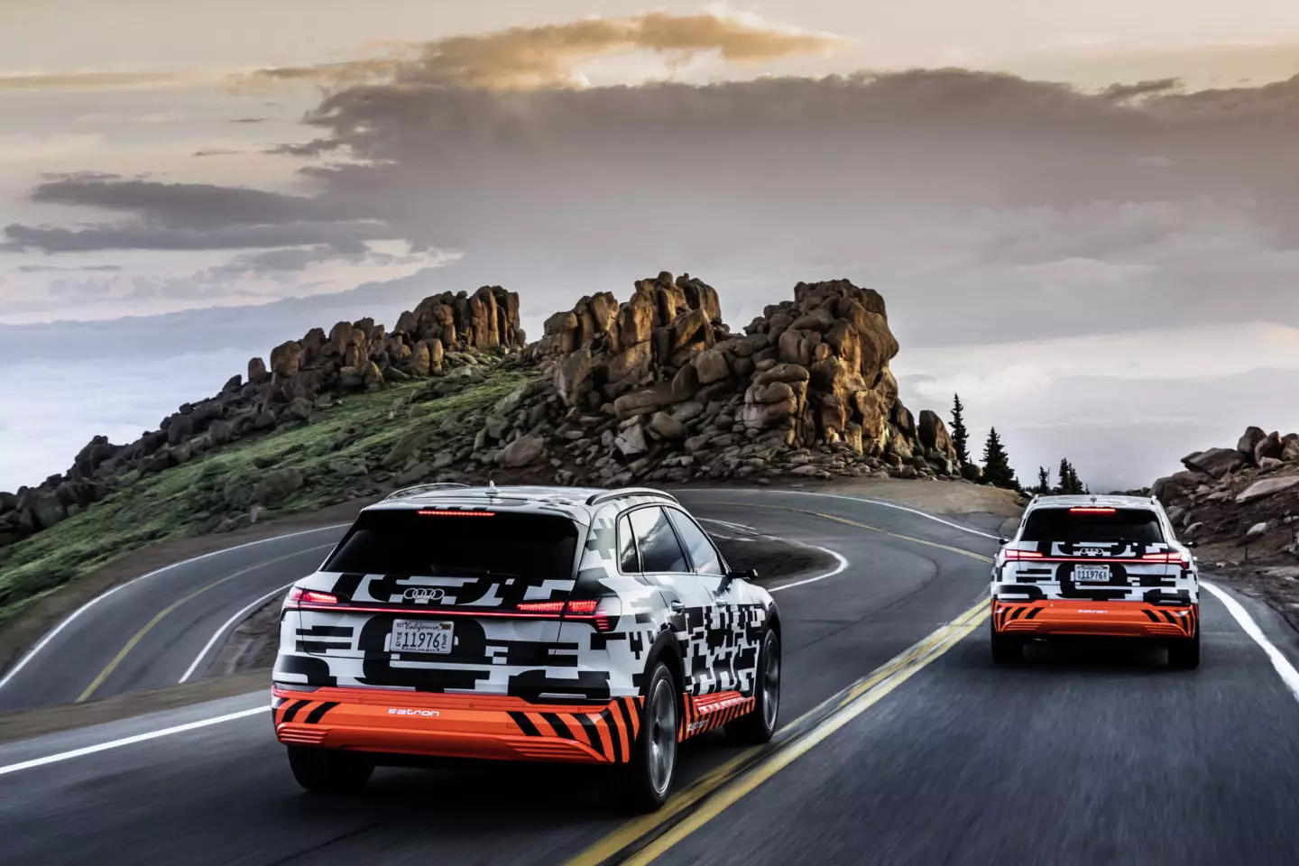 Audi e-tron Pikes Peak 2018 پروټوټایپ