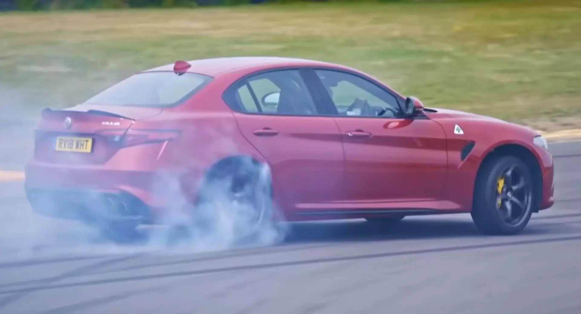 Alfa Romeo Giulia Quadrifoglio Drift 5. brzina