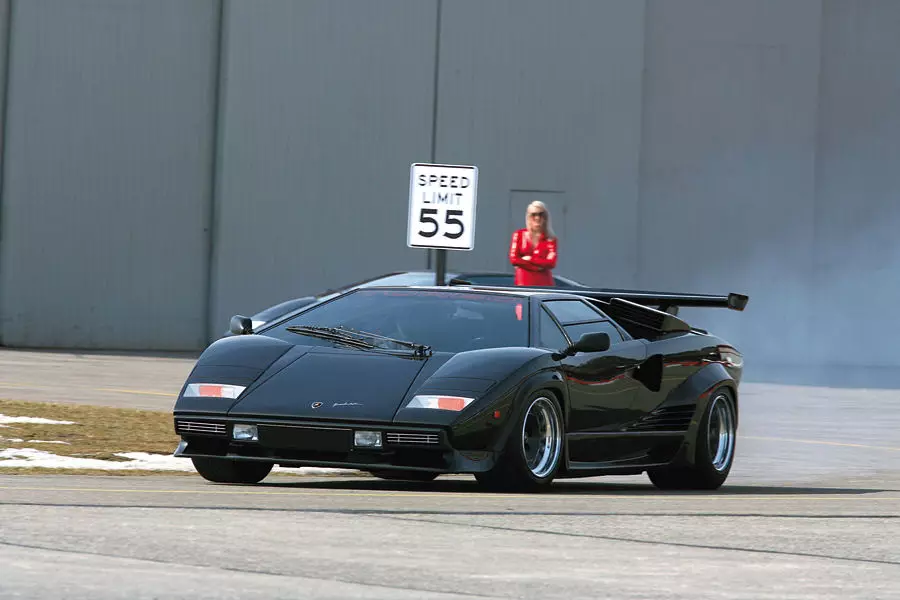 Lamborghini Countach ቱርቦ