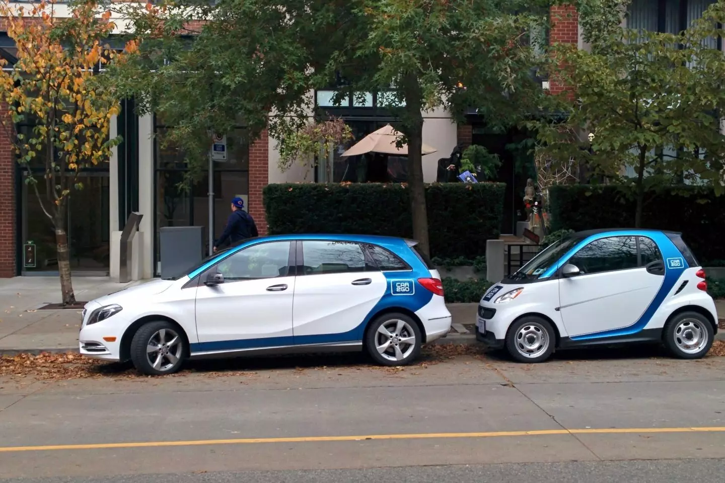 Car2Go મર્સિડીઝ-બેન્ઝ 2018