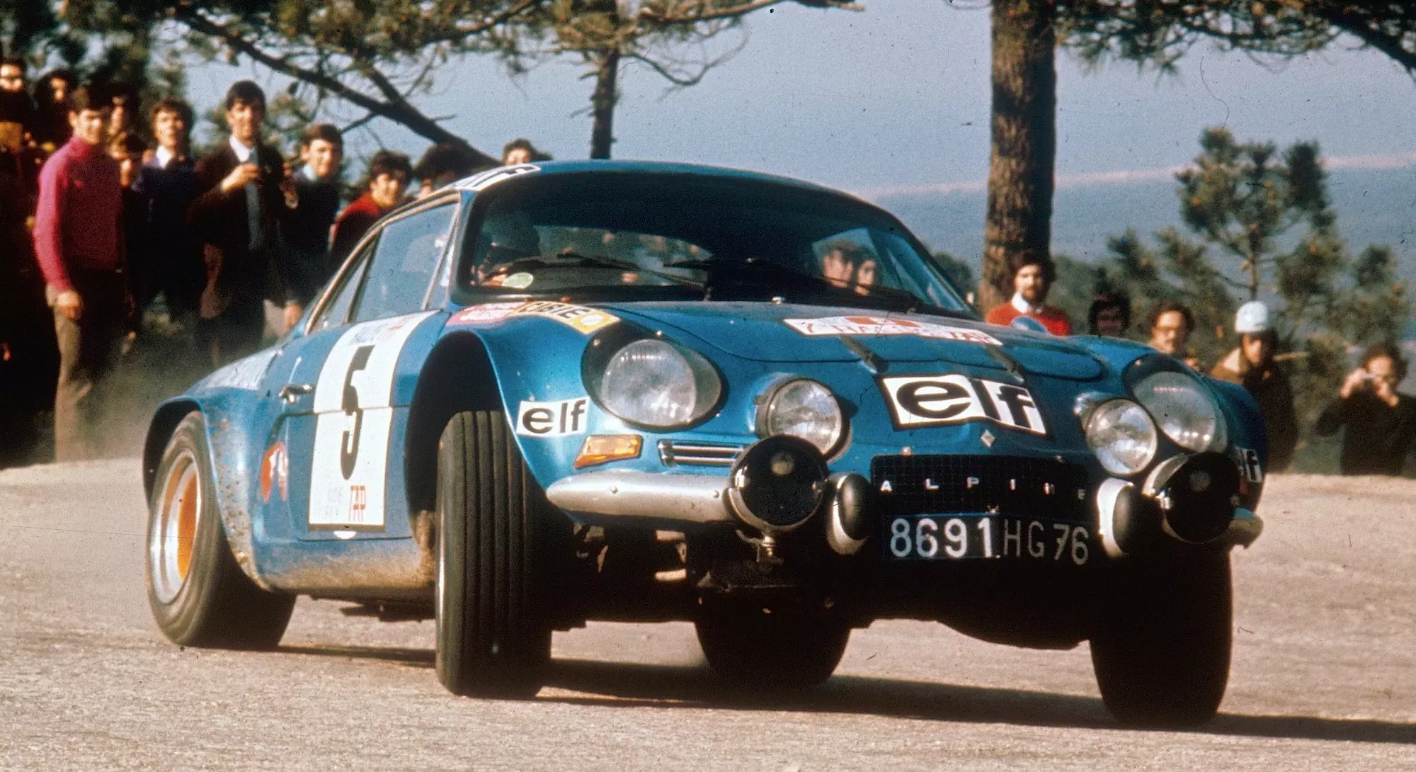 1973 - Alpine A110 1800 S - Жан-Люк Тер'є