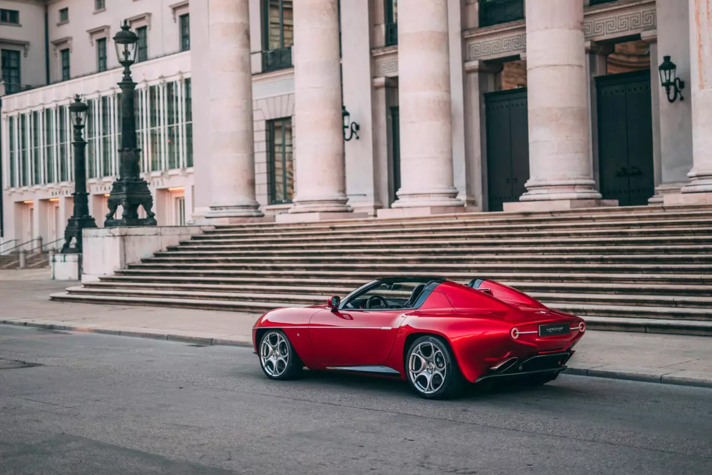 Alfa Romeo Disco Steering Wheel Spyder vum Touring