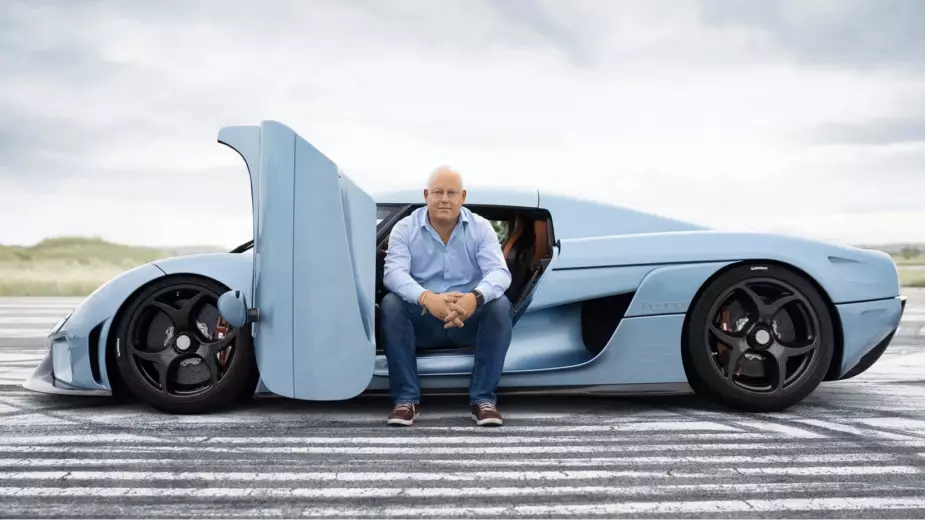 Christian von Koenigsegg genfinder sin første bil, en MX-5