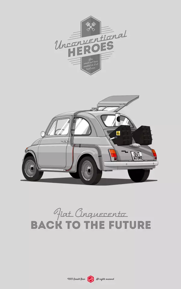 Fiat Cinquecento, Back to the Future