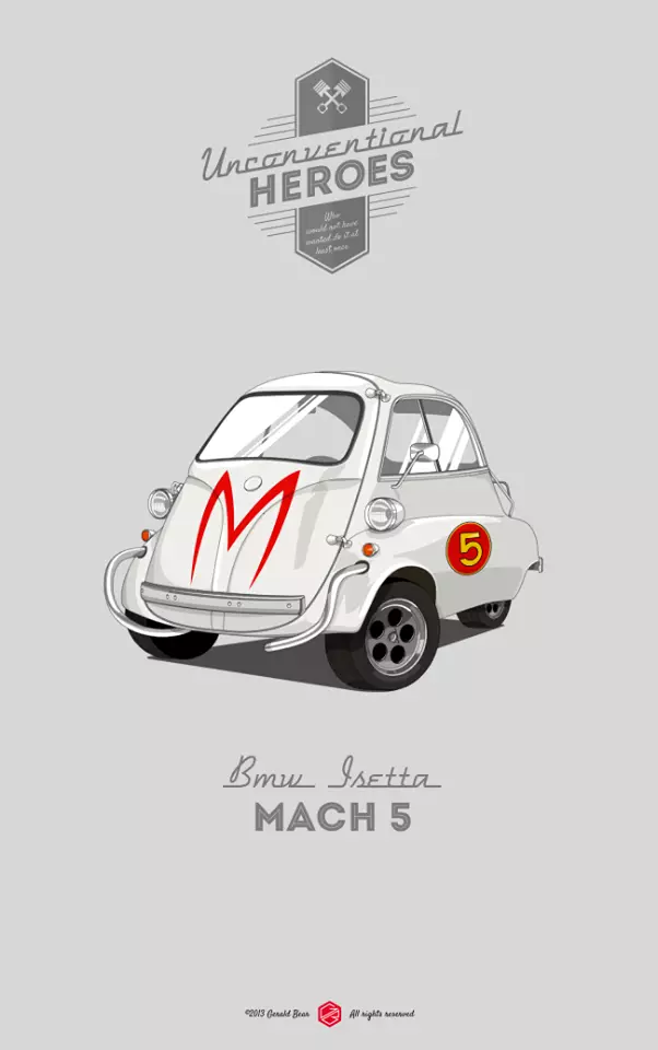 BMW Isetta ، سۈرئەت بەيگىسى