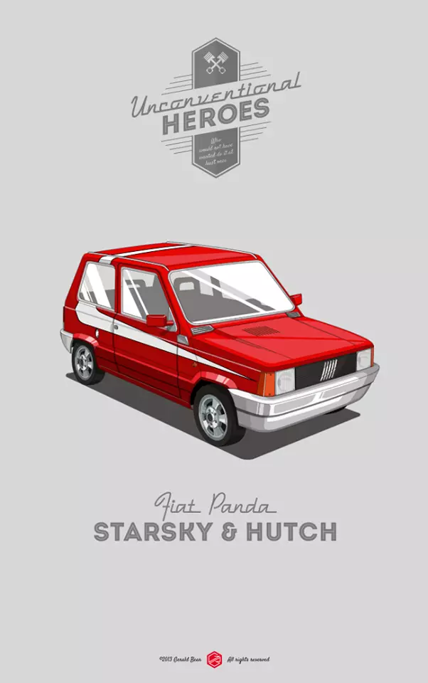 Fiat Panda, Starsky ve Hutch