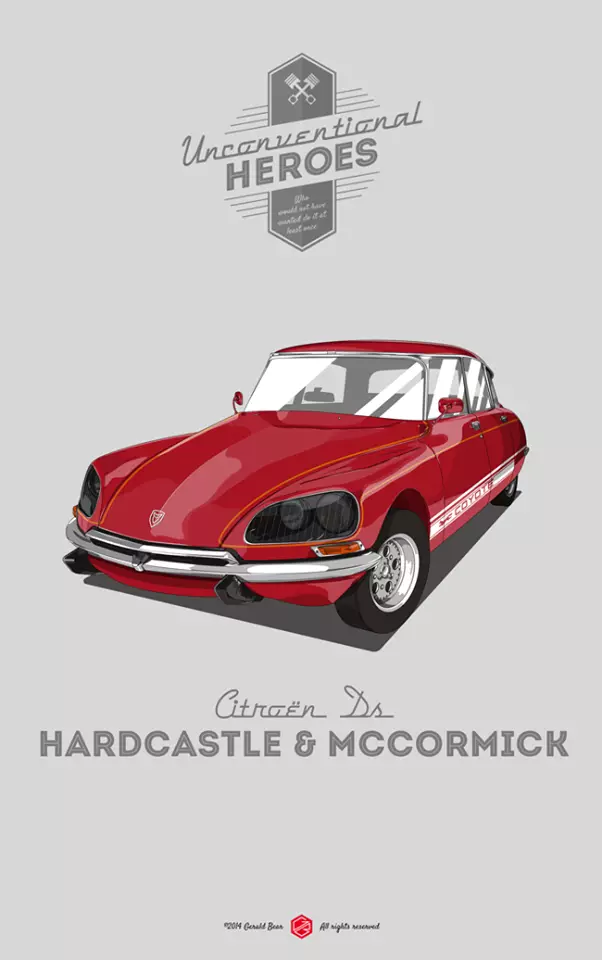 Citroën DS, Hardcastle និង McCormick