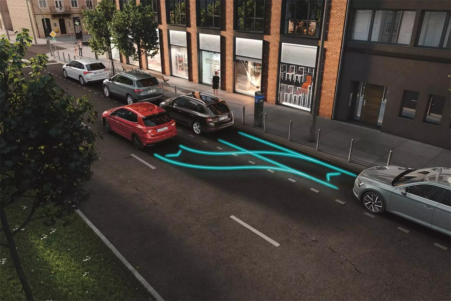 Skoda parking