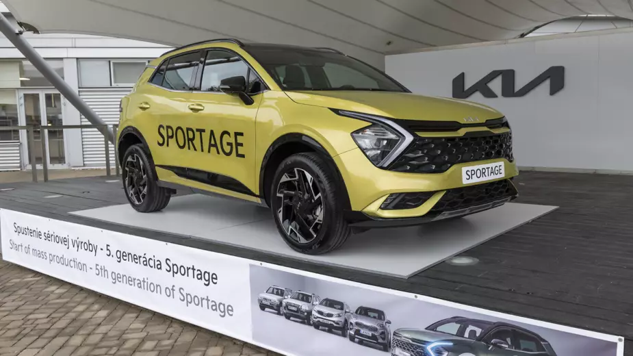 Nová Kia Sportage sa už začala vyrábať v Európe