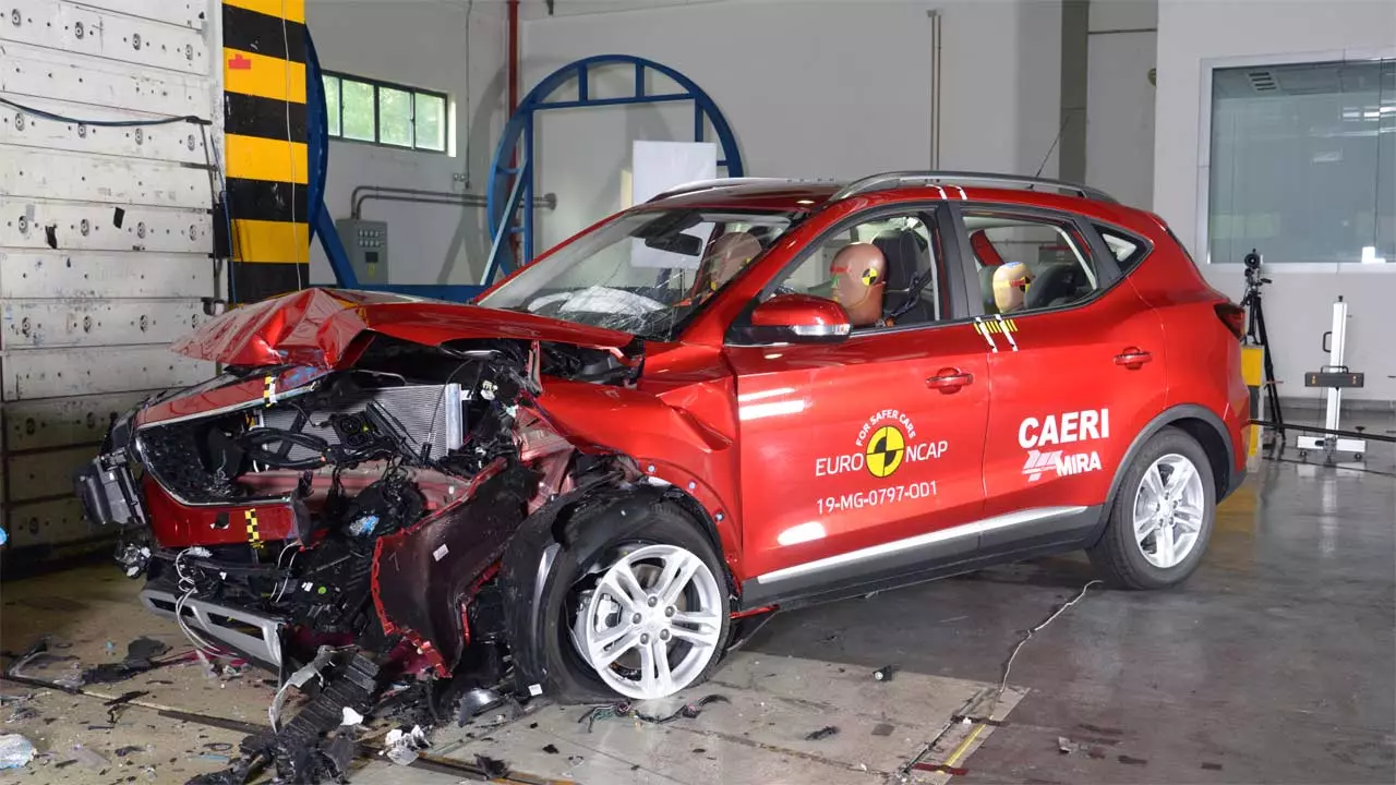 MG ZS EV ಯುರೋ NCAP