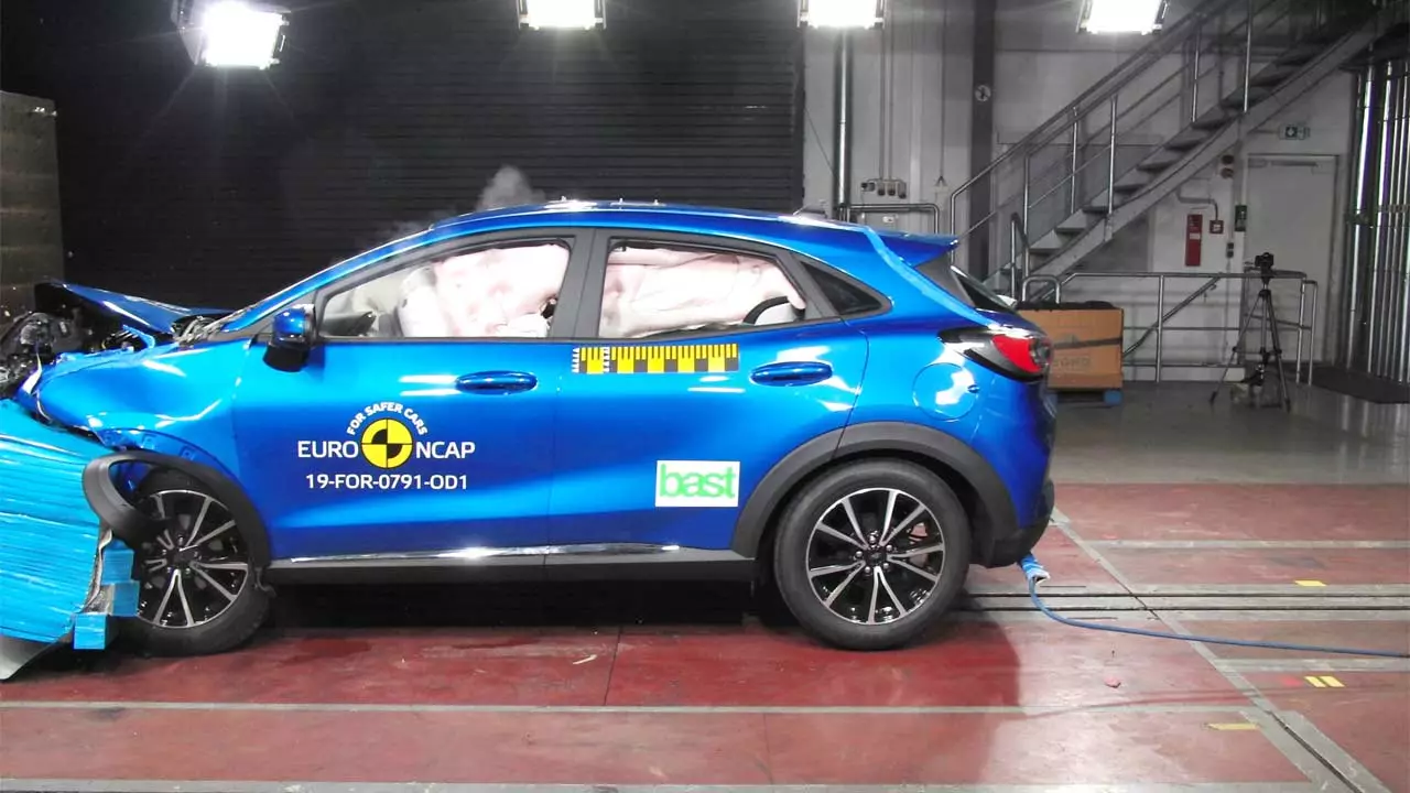 Форд Пума Euro NCAP