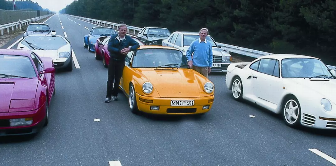 RUF CTR Yellow Bird بين المتنافسين