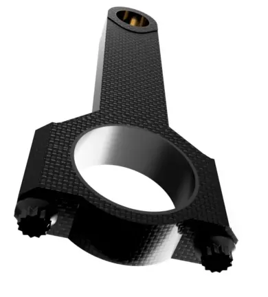 Carbon fiber connecting sanda