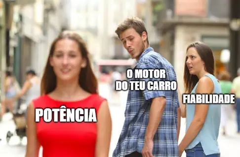 Meme: Boterea. Zure autoaren motorra. fidagarritasuna