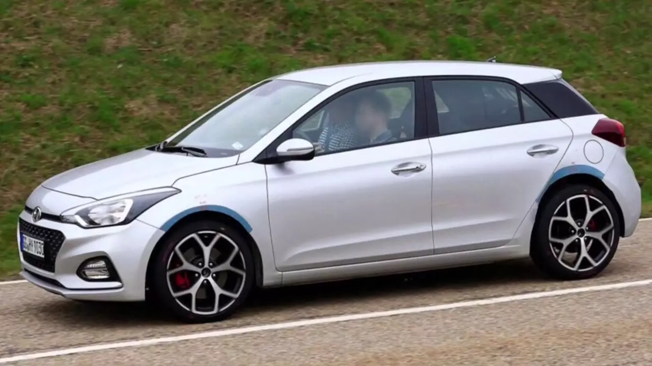 Hyundai i20 N spy ຮູບພາບ