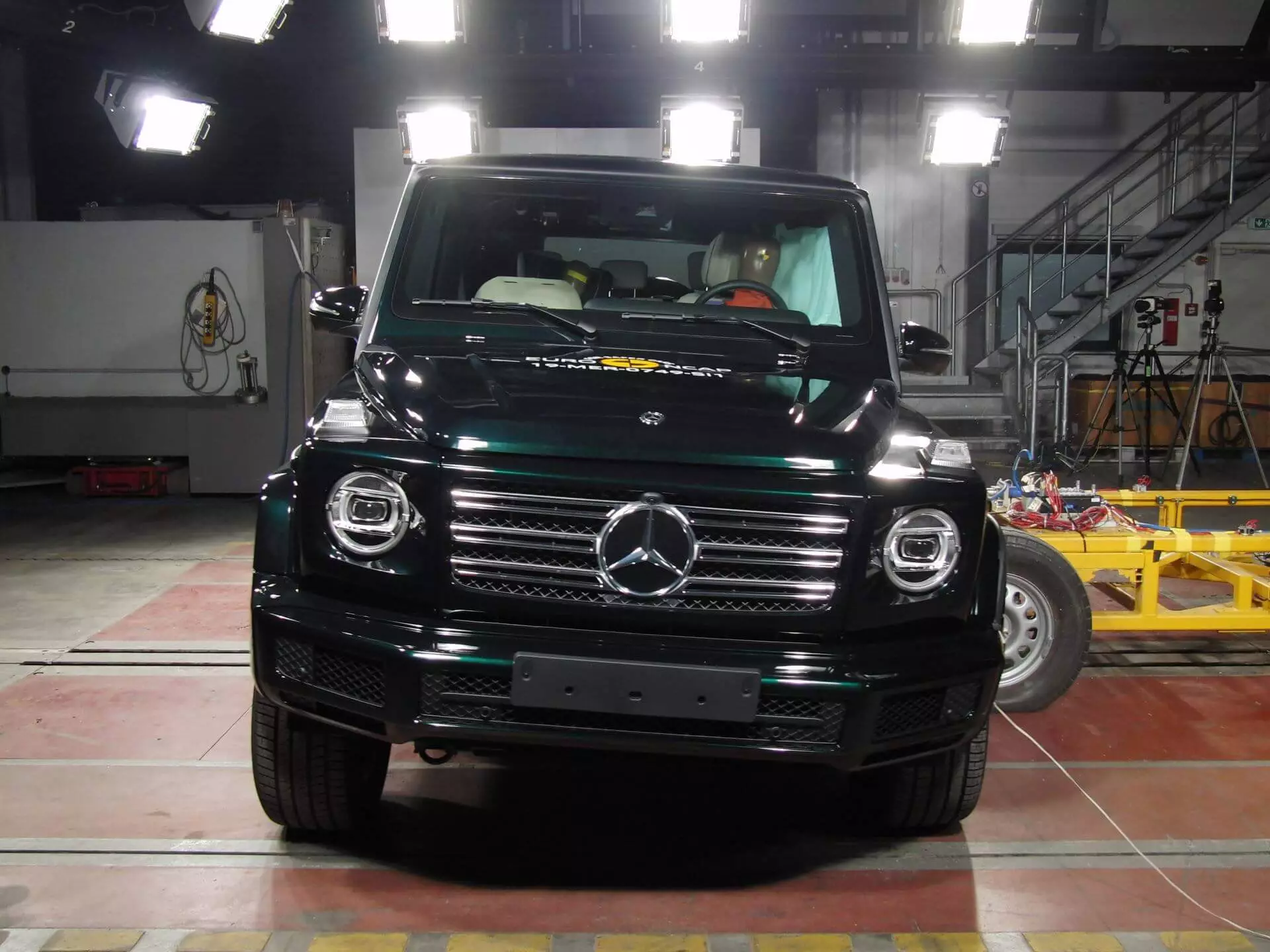 Mercedes-Benz G-osztály Euro Ncap