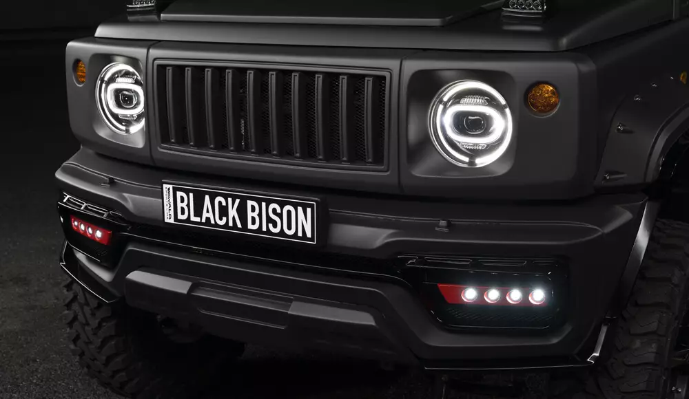 Suzuki Jimny „Black Bison Edition“. Овој Џимни не сака да биде „сладок“ 13156_2