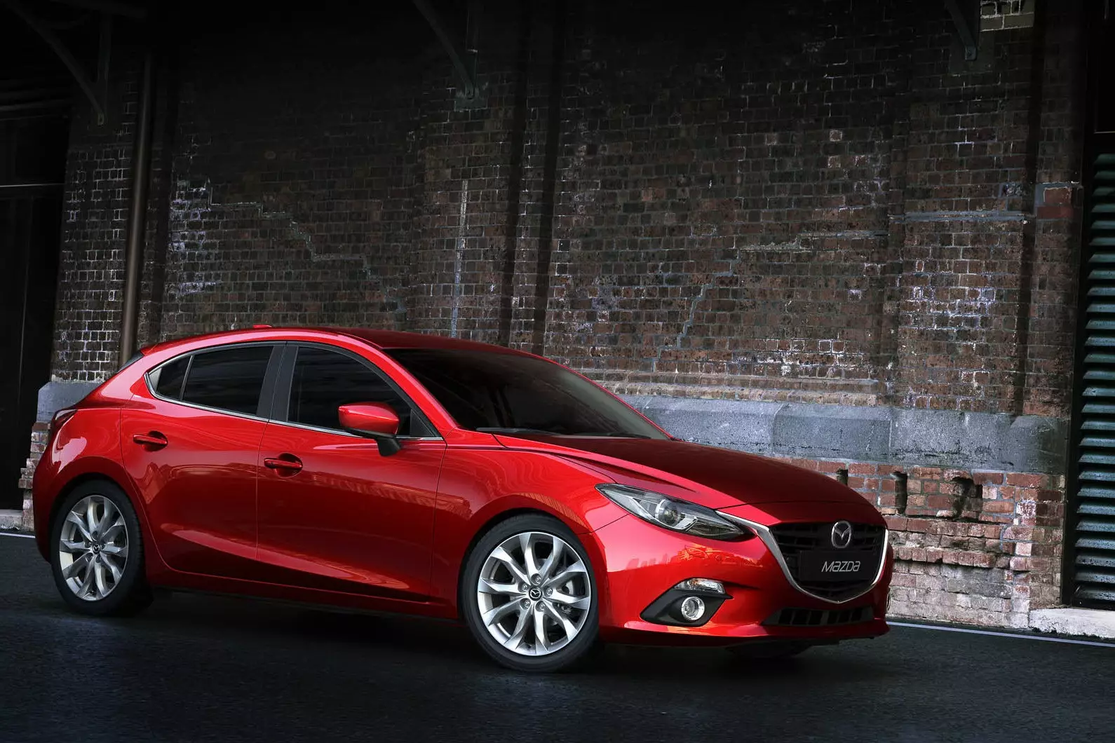 Beeldlek laat nuwe Mazda 3 ontbloot