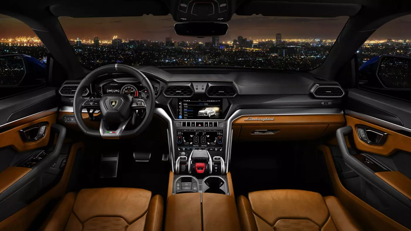 Lamborghini Urus, Interieur