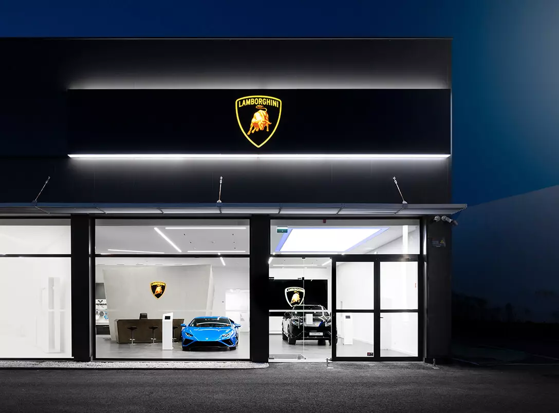 Novo concesionario Lamborghini