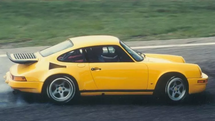 1987 RUF CTR Yellowbird דריפט