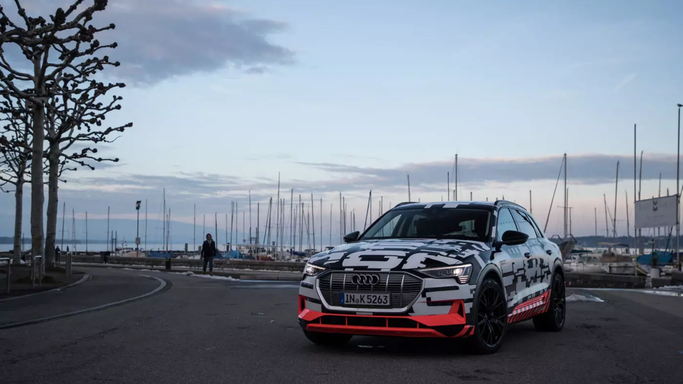 Audi e-tron kontseptsiyasi Jeneva 2018