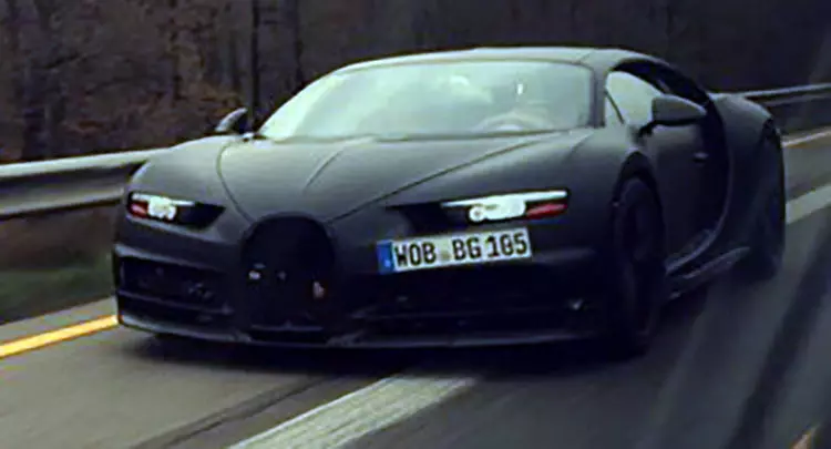 Bugatti Chiron Testing Prototype