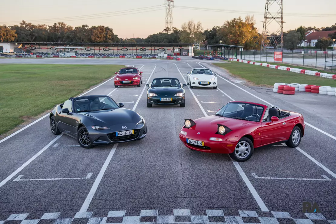 Mazda MX-5 generacije