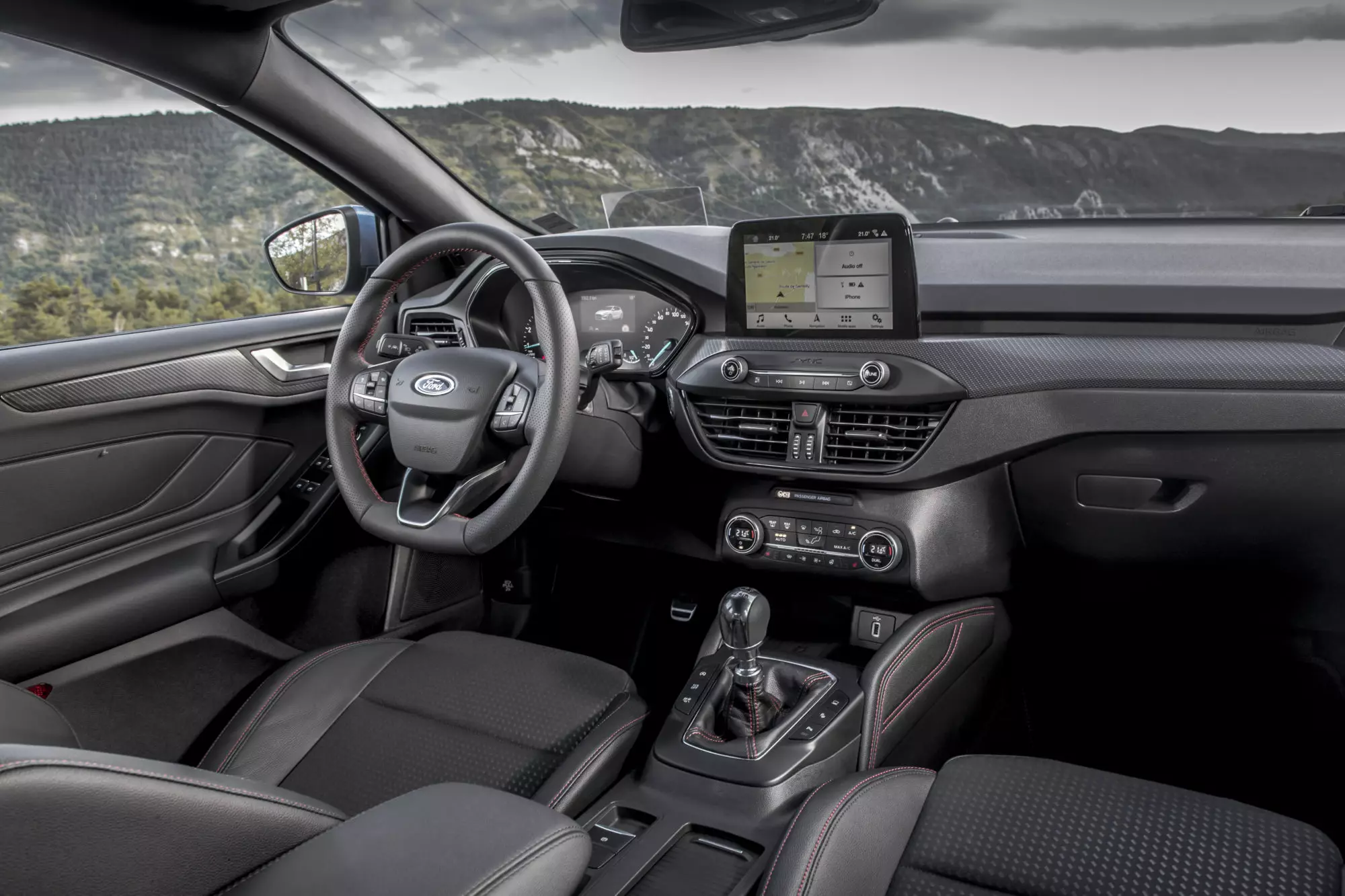 Interior del nuevo Ford Focus (ST Line).