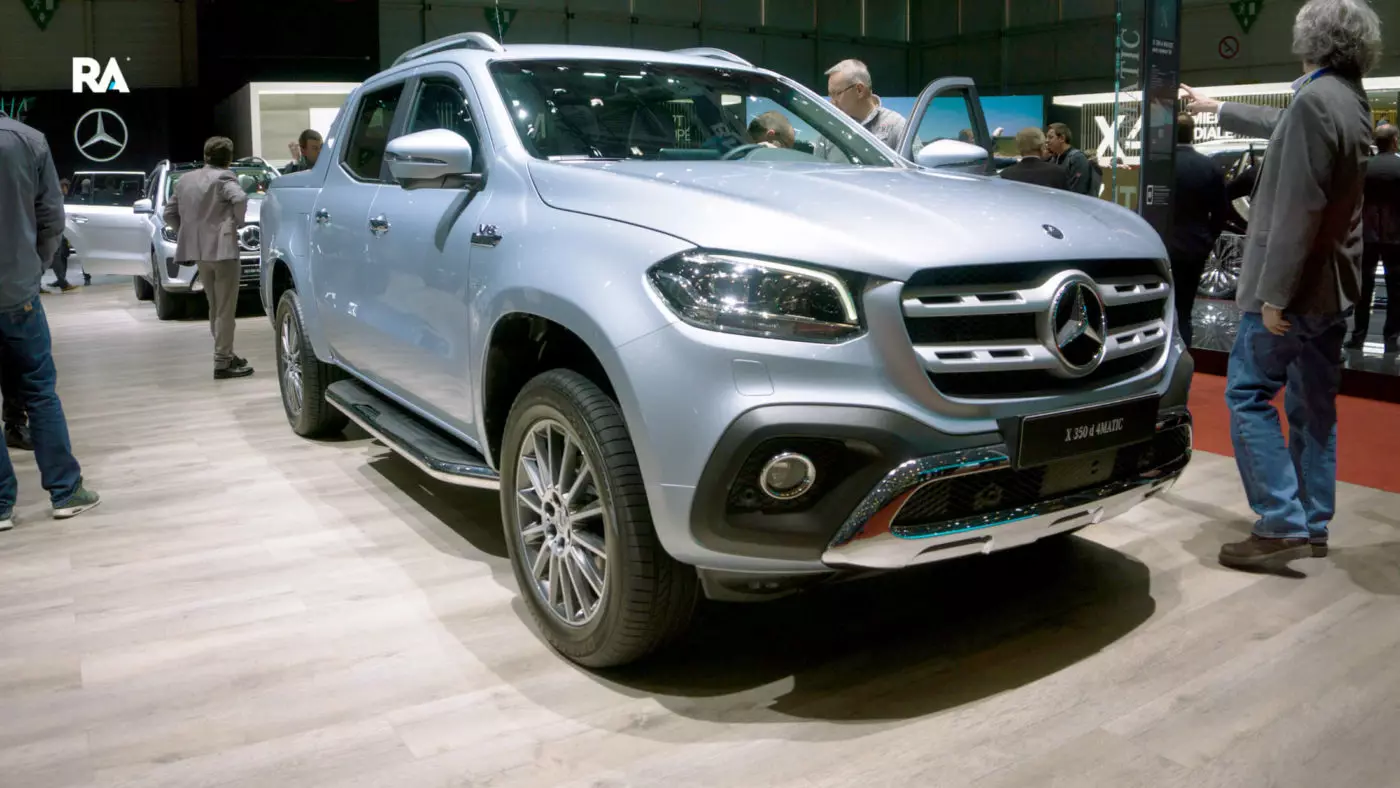 Mercedes x class длина