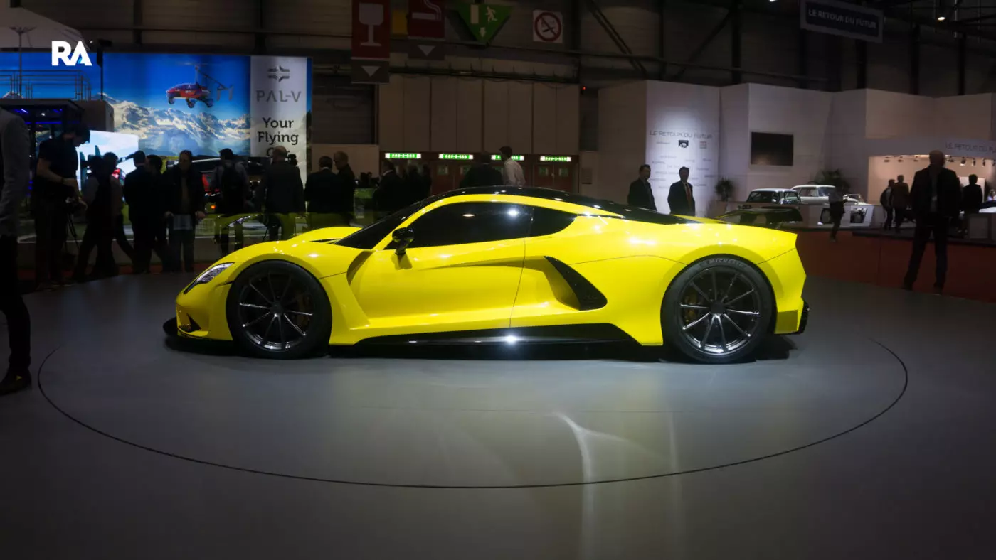 Hennessey Venom F5 ז'נבה 2018