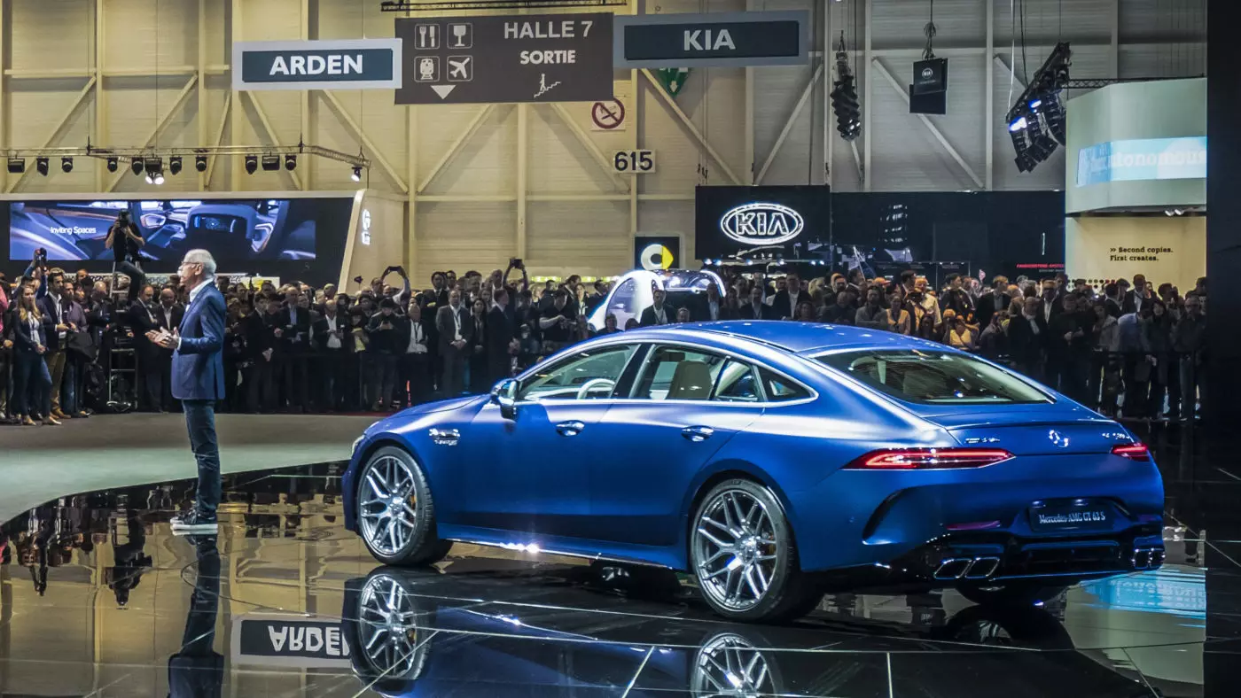 Mercedes-AMG GT Coupé 4-qhov rooj Geneva 2018