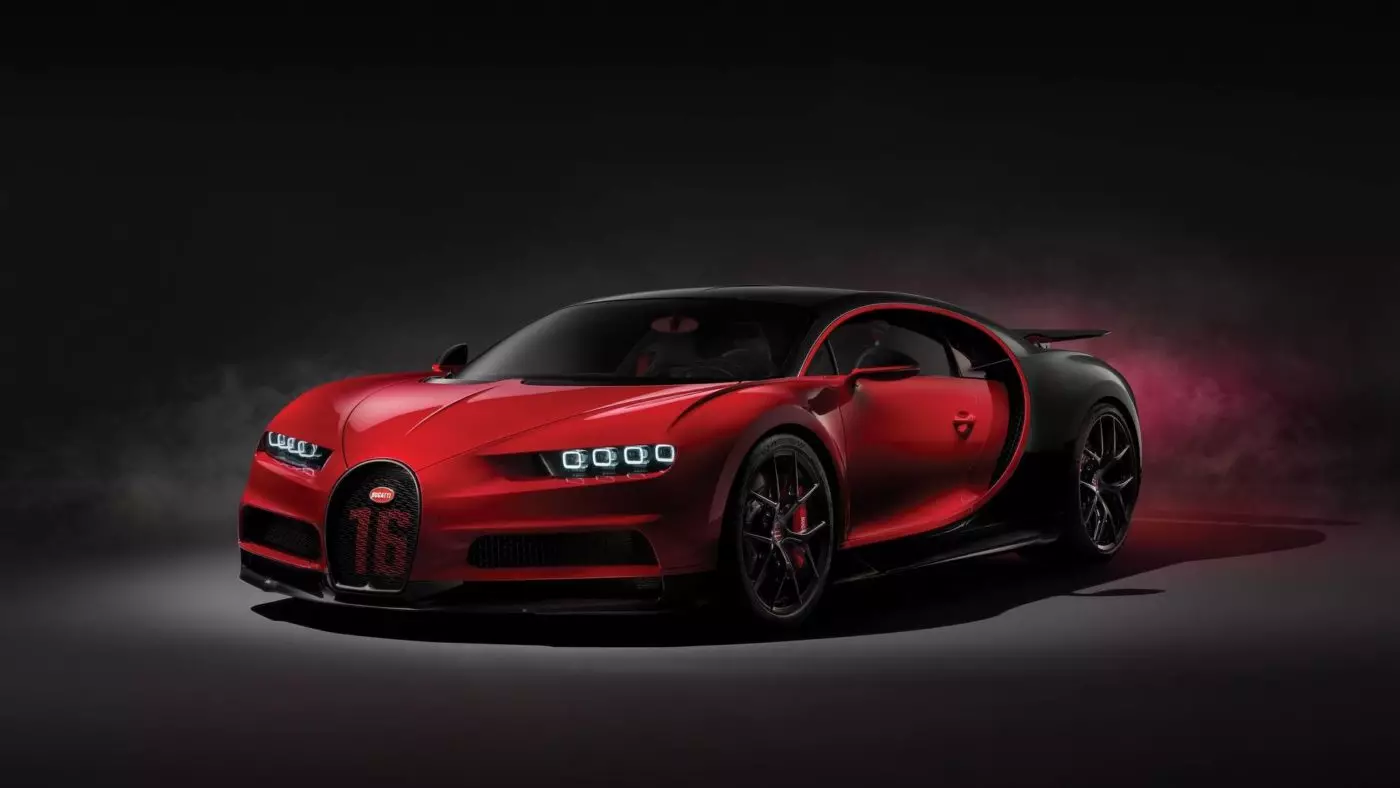 Bugatti Chiron အားကစား