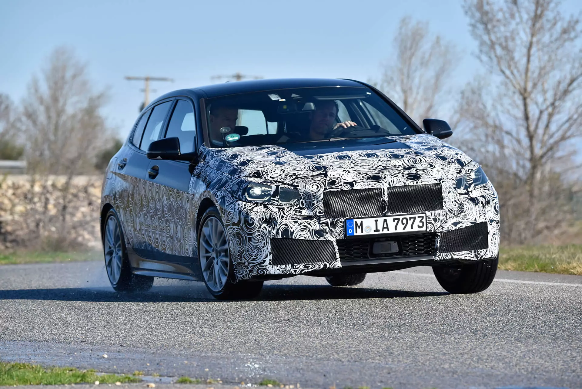 BMW 1 Serio F40, 2019, spiono