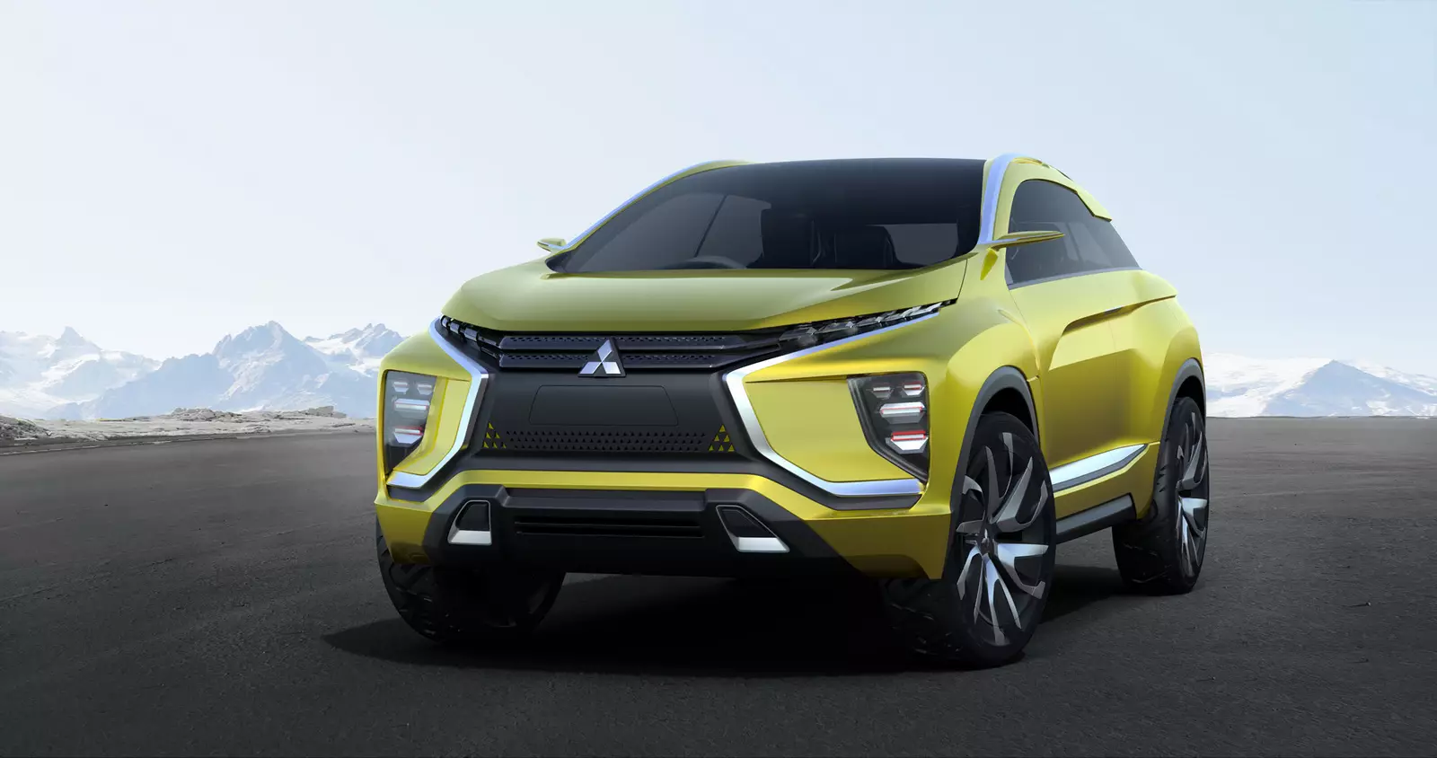 三菱eXコンセプト：100％電気SUV