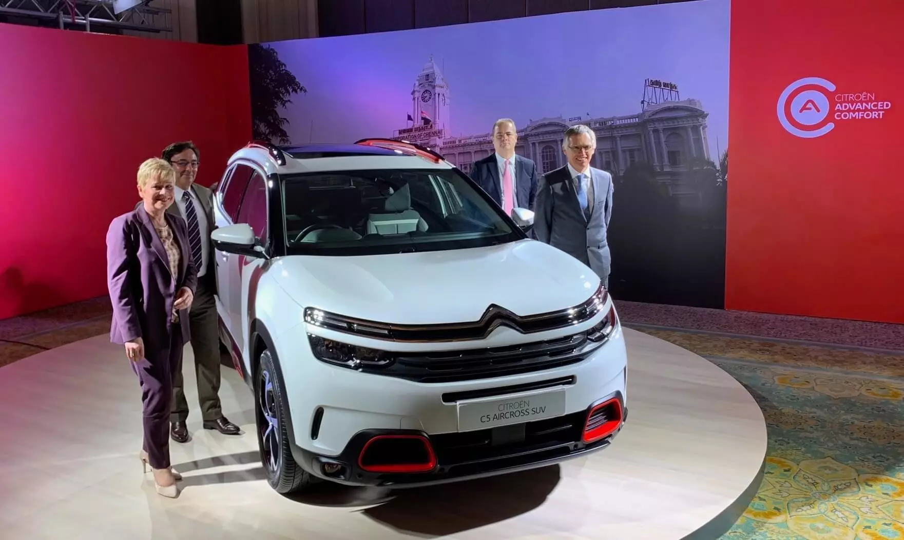 Citroën lancéiert an Indien