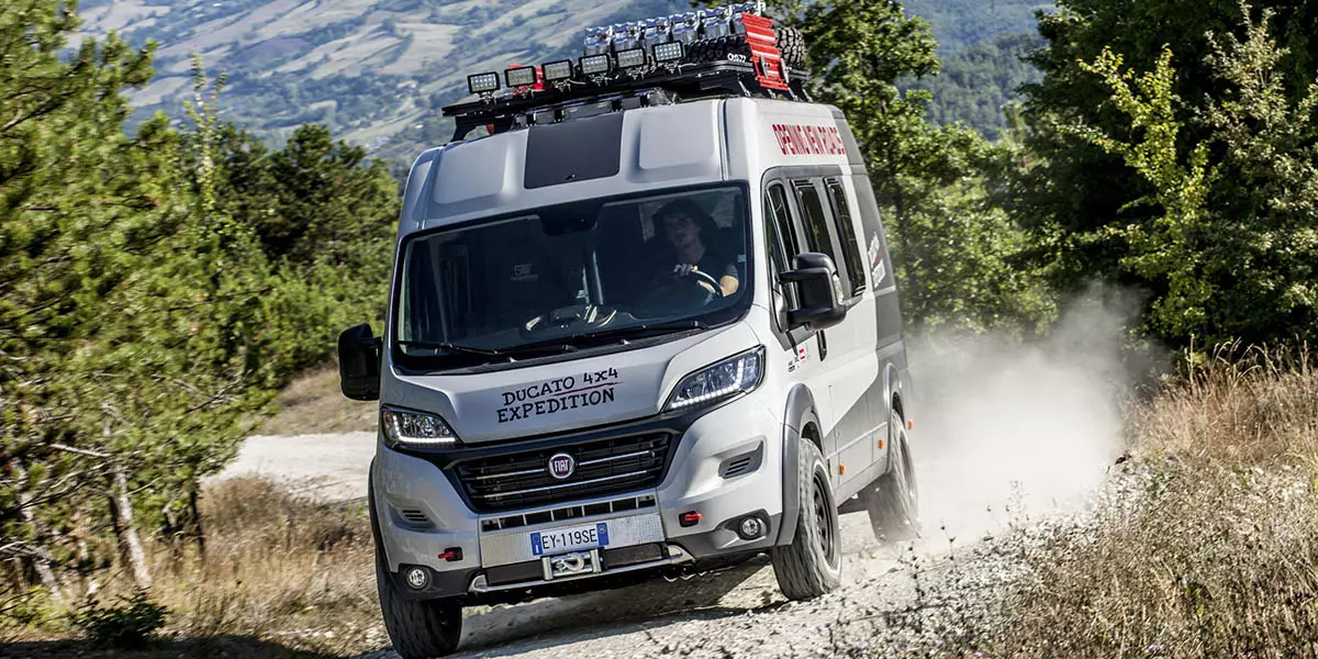 Fiat Ducato 4x4 leiðangur