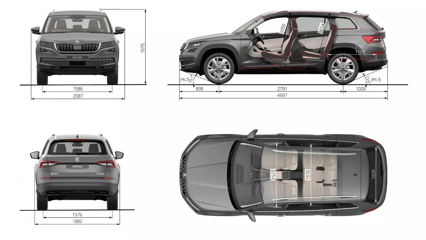 دا د سکوډا کوډیاق دی: د نوي چک SUV ټول توضیحات 14676_9