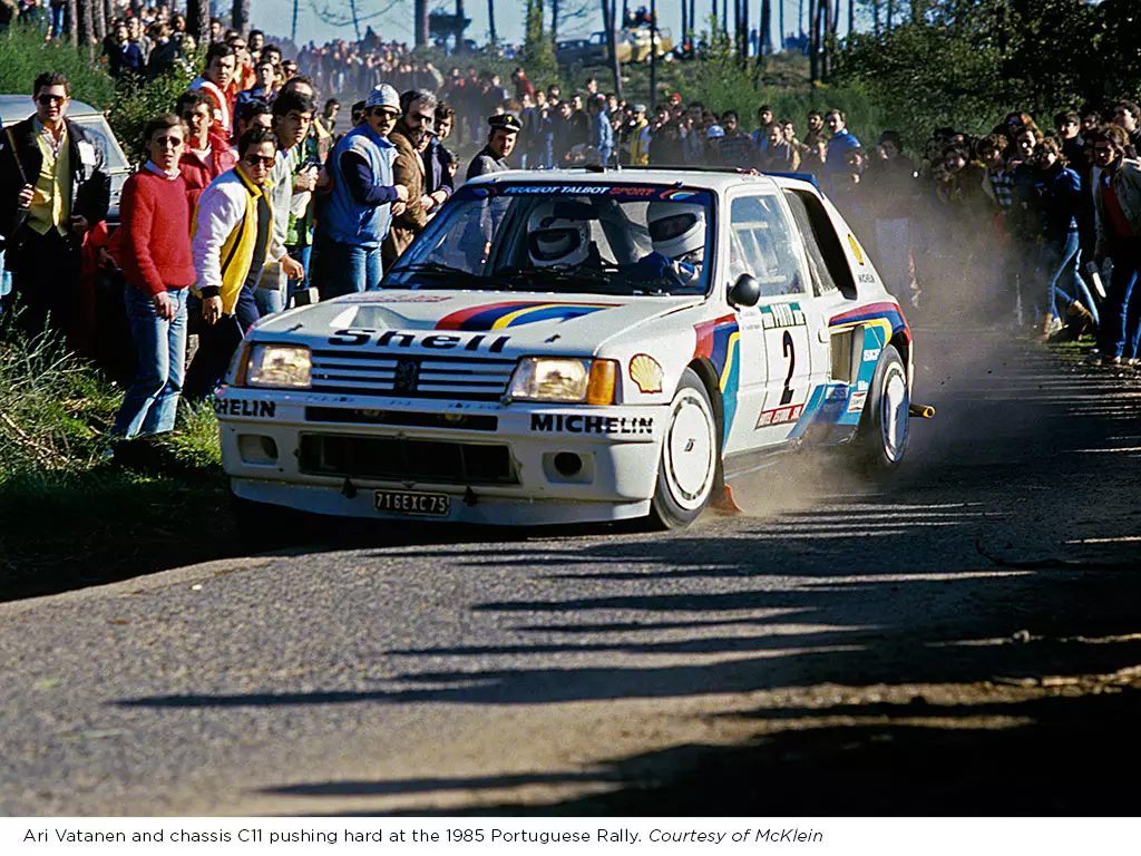 Peugeot 205 T16 Evolution od Ariho Vatanena ide do aukcie 14821_1